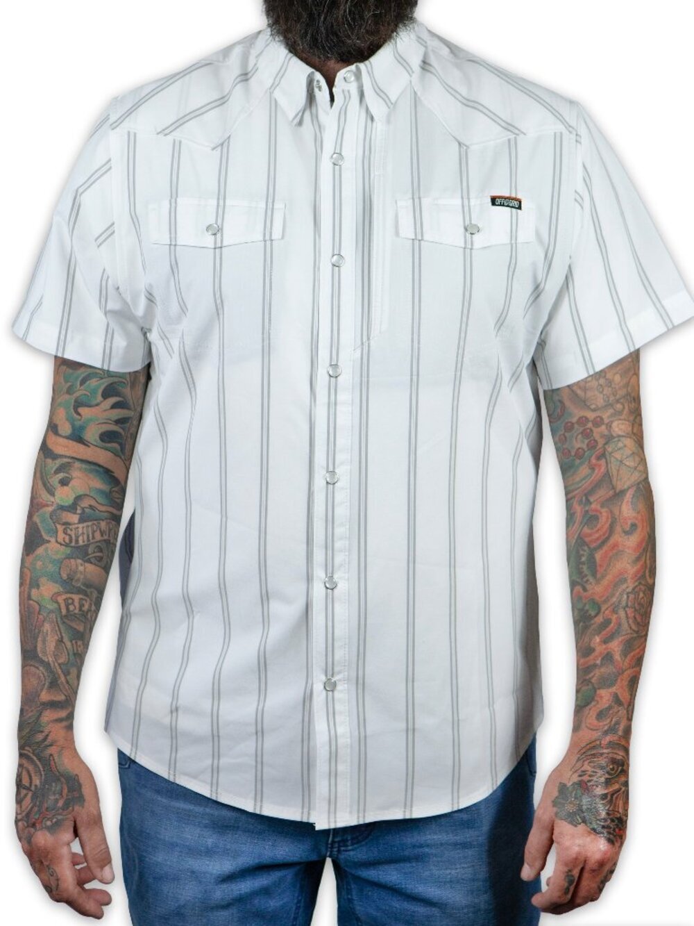 Off The Grid Surplus Daryll SS Shirt - White